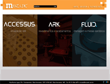 Tablet Screenshot of mozaik.com.br
