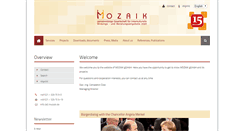 Desktop Screenshot of mozaik.de